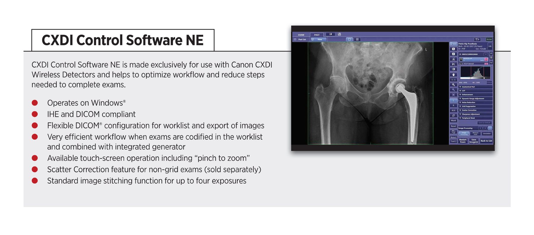 Canon NE Control Software