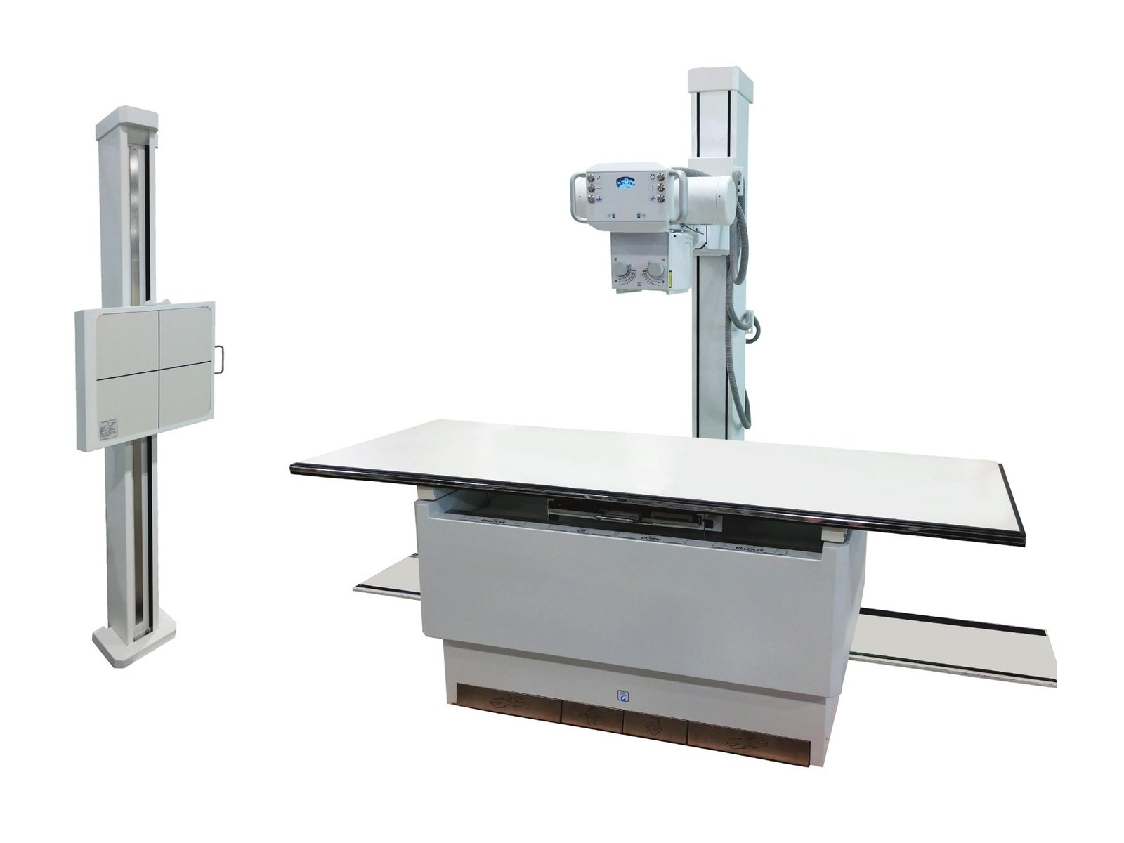 FMT Classic Floor-Mounted Tube Stand Radiographic Room
