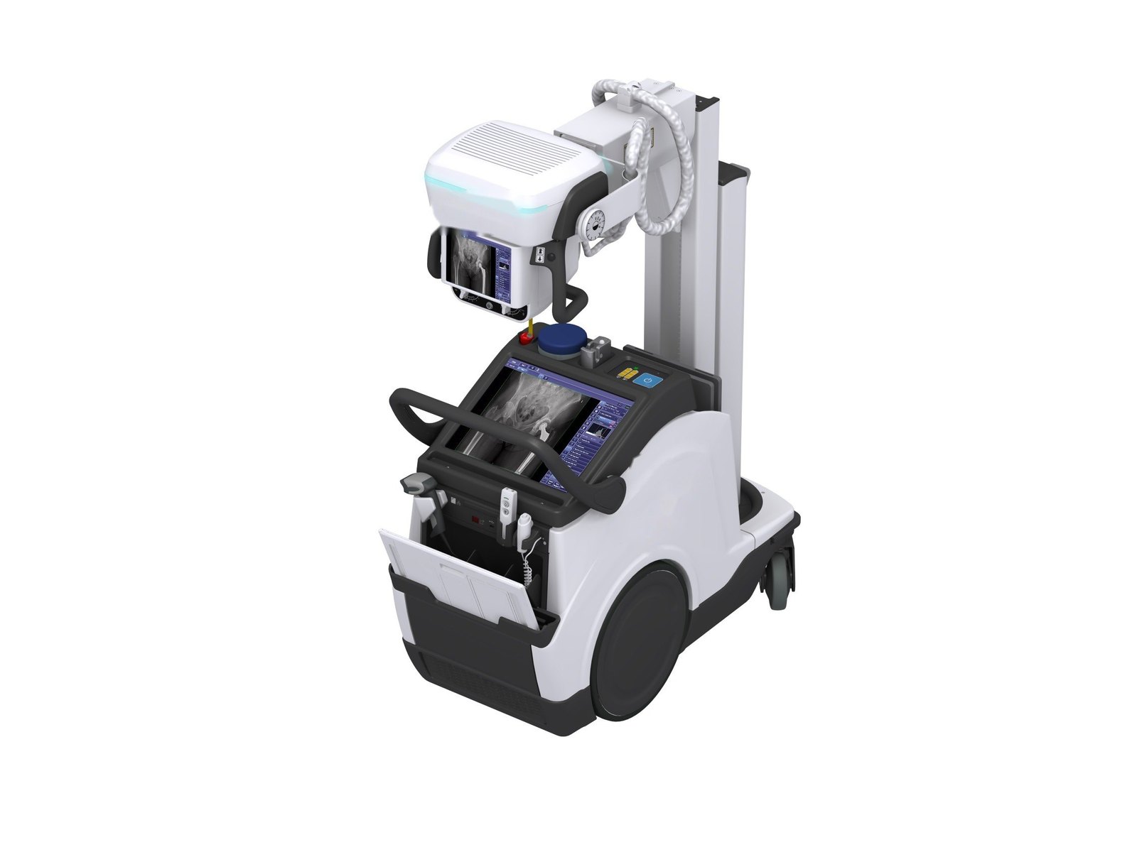 Odyssey+ 40 kW Mobile DR X-ray System with Canon CXDI